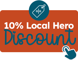 10% local hero discount